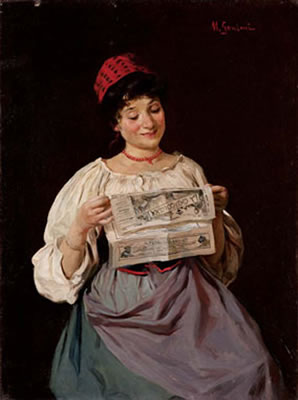 La chiacchiera by Michele Garinei - Auction record, sale price, and art valuation. Compare with similar artists and explore comparable artworks.