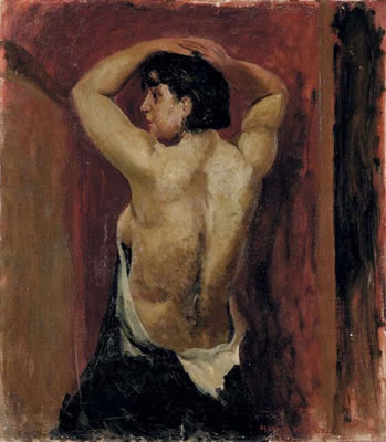 Nudo di schiena