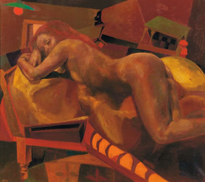 Interno con nudo by Ugo Attardi - Auction record, sale price, and art valuation. Compare with similar artists and explore comparable artworks.