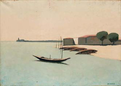 Barche in laguna