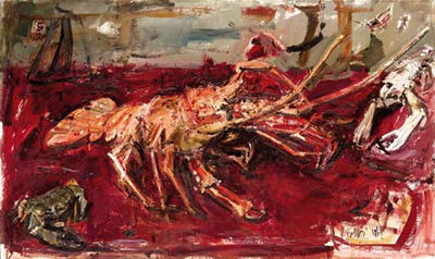 Aragosta su fondo rosso, 1963 by Neno Mori - Auction record, sale price, and art valuation. Compare with similar artists and explore comparable artworks.