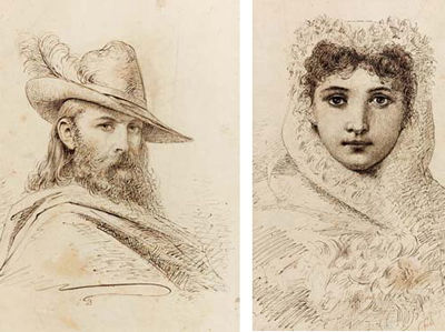 Sample artwork by Santo Bertelli (1840 - 1892), known for painting - View similar artists and auction records