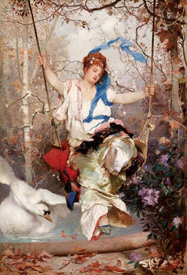 Sample artwork by Edoardo Dalbono (1841 - 1915), known for portrait, figure, landscape, history and marine painting, teaching - View similar artists and auction records