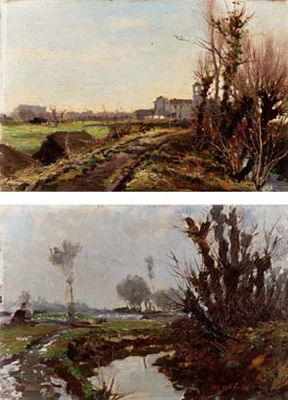 Sample artwork by Anacleto Moiraghi (1880 - 1943), known for painting - View similar artists and auction records