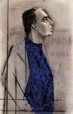 Ritratto di Rosai, 1955