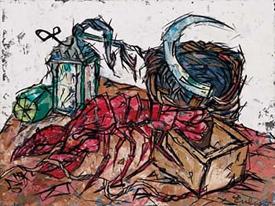 Sample artwork by Vincenzo Eulisse (Born 1936), known for painting - View similar artists and auction records