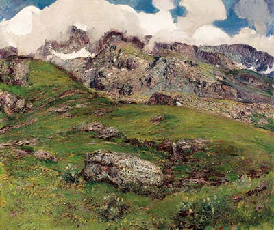 Paesaggio montano by Andrea Tavernier - Auction record, sale price, and art valuation. Compare with similar artists and explore comparable artworks.