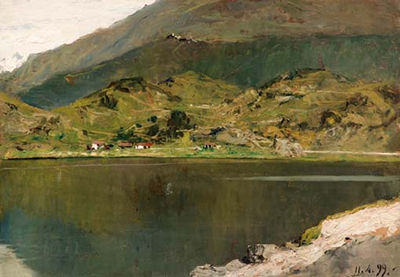 Il lago nero di Ivrea