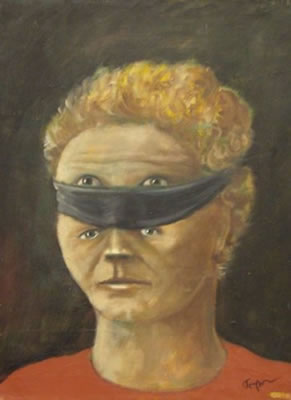 Sans titre [Double visage au bandeau].