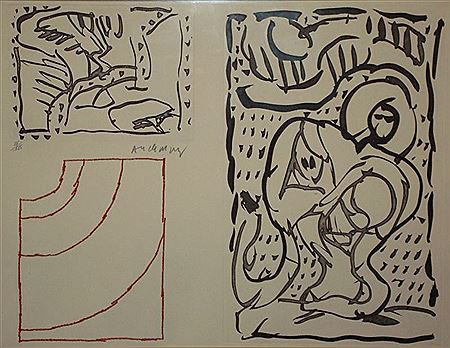 Sans titre [Composition géométrique]. by Pierre Clarebout - Auction record, sale price, and art valuation. Compare with similar artists and explore comparable artworks.