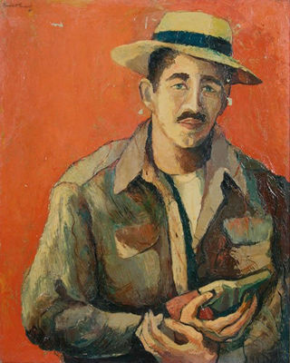 Portrait of Humbert Howard: Self-portrait
