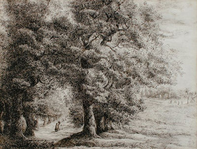 PARKLAND WITH FIGURES