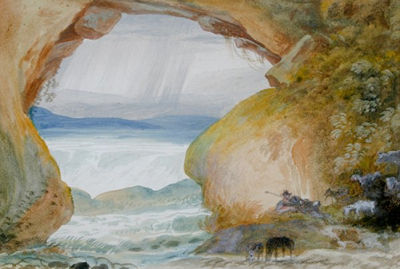 SHEPHERD WITH FLOCK