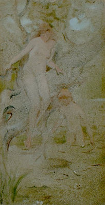 TWO FEMALE NUDES