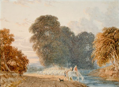 WATERING AT THE STREAM