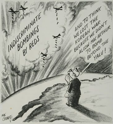Two works on paper: Losing His Roof and They're Not So Particular