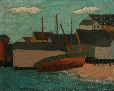Untitled (Beach/Dock Scene)