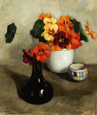 Still life of flowers by Elise Claudine Arntzenius - Auction record, sale price, and art valuation. Compare with similar artists and explore comparable artworks.