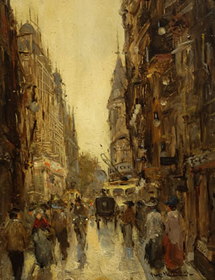 View of a shopping street