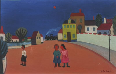 Children in a street in Rijssen