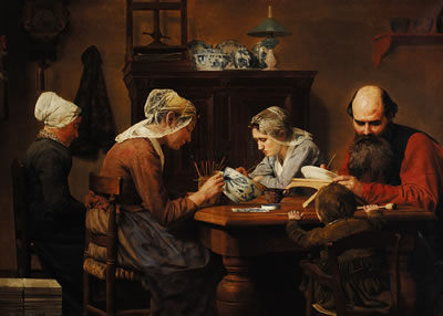 Sample artwork by Emiel Hendrik Karel Godding (1841 - 1898), known for painting - View similar artists and auction records
