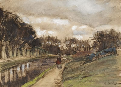 A footpath by Paul Arntzenius - Auction record, sale price, and art valuation. Compare with similar artists and explore comparable artworks.