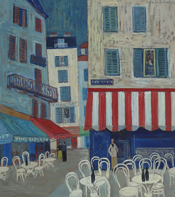Terrace of a Café in Paris
