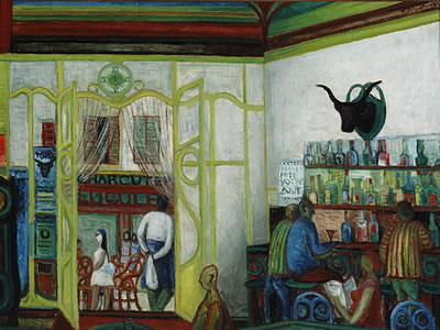 Sample artwork by Kees Andrea (1914 - 2006), known for painting, drawing and graphic art, mosaic, tapetry design - View similar artists and auction records