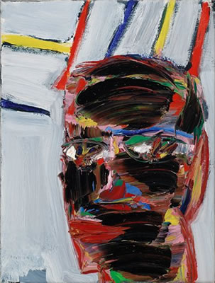 Portrait of Alphons Freymuth: Selfportrait
