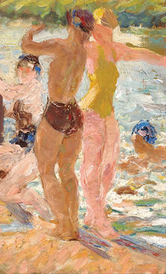 The trip to the beach