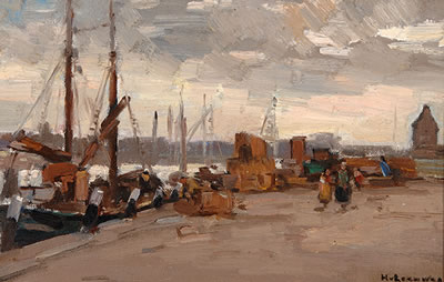 Harbour of Scheveningen