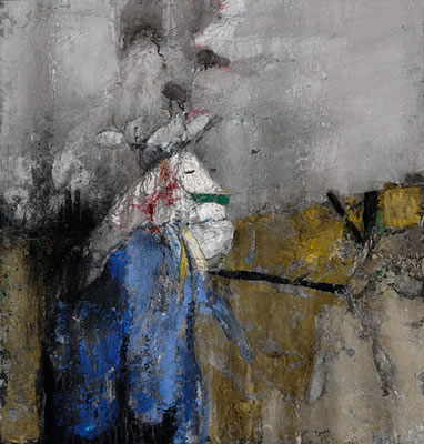 Sample artwork by Hubertus Johannus Mengels (1921 - 1995), known for watercolor painting, drawing - View similar artists and auction records