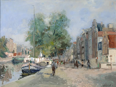 The Keizersgracht by Bernardus Walrecht - Auction record, sale price, and art valuation. Compare with similar artists and explore comparable artworks.