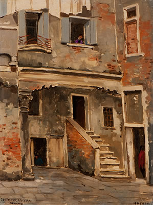 Corte del Ancora, Venice
