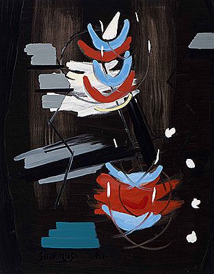 Composition by Wim (Willem Frederik) Sinemus - Auction record, sale price, and art valuation. Compare with similar artists and explore comparable artworks.
