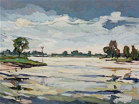 The Meuse at 't Veerhuis to Well by Kees Bol - Auction record, sale price, and art valuation. Compare with similar artists and explore comparable artworks.
