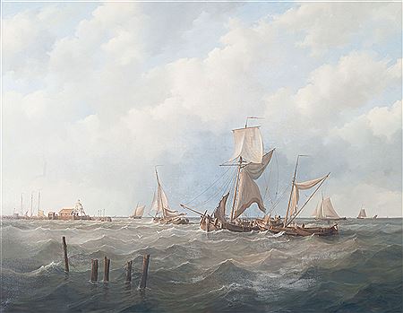Ships on a choppy sea (1986)