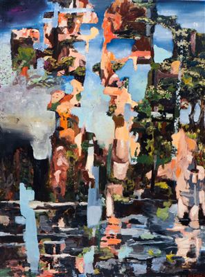 Tenerife/Ruigoord (1988) by Peter Klashorst - Auction record, sale price, and art valuation. Compare with similar artists and explore comparable artworks.