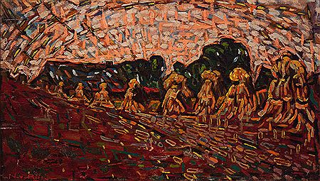 Sheafs of wheat(circa 1915) by Nico Rijn - Auction record, sale price, and art valuation. Compare with similar artists and explore comparable artworks.