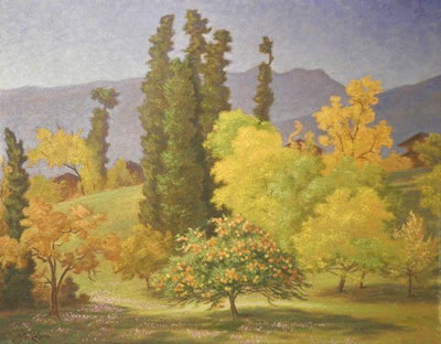 Paysage de Savièse.