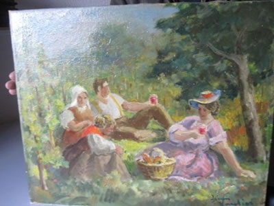 La pause des vignerons