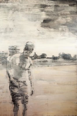 Silhouette masculine dans un paysage by Julien Deligne - Auction record, sale price, and art valuation. Compare with similar artists and explore comparable artworks.