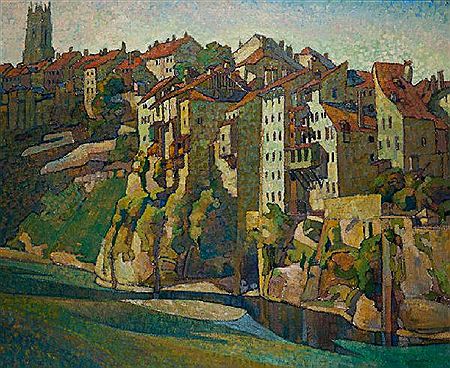 Vue de Fribourg