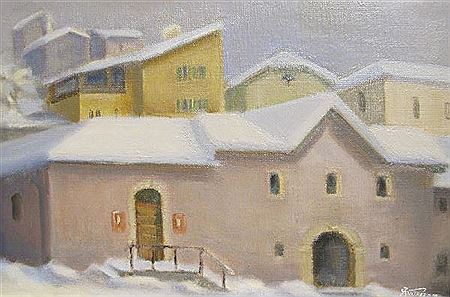 Hiver La Grange-à-l'Evêque by Jean Charles Knupfer - Auction record, sale price, and art valuation. Compare with similar artists and explore comparable artworks.