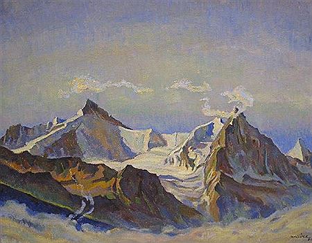 Les Alpes by Ferdinand Henri Maire - Auction record, sale price, and art valuation. Compare with similar artists and explore comparable artworks.
