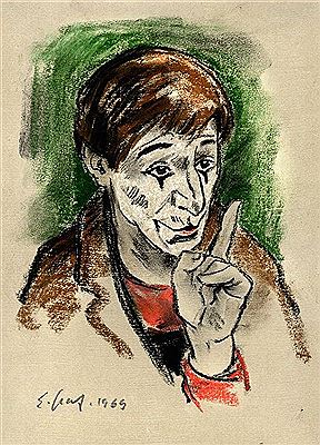 Clown. 1969 by Ernst Graf - Auction record, sale price, and art valuation. Compare with similar artists and explore comparable artworks.