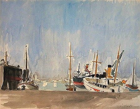 Sample artwork by Willi Koch (1909 - 1988), known for painting - View similar artists and auction records