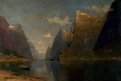 Norwegische Fjordlandschaft