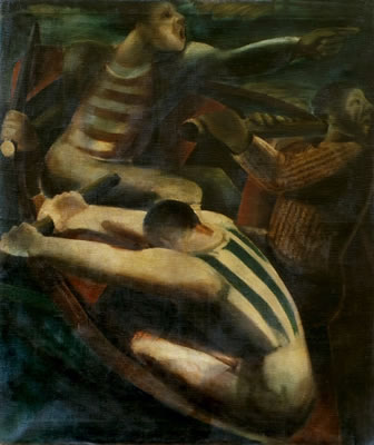 Die Ruderer by Hans Spiegel - Auction record, sale price, and art valuation. Compare with similar artists and explore comparable artworks.