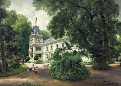 Sample artwork by Albert Hertel (1843 - 1912), known for landscape painting - View similar artists and auction records